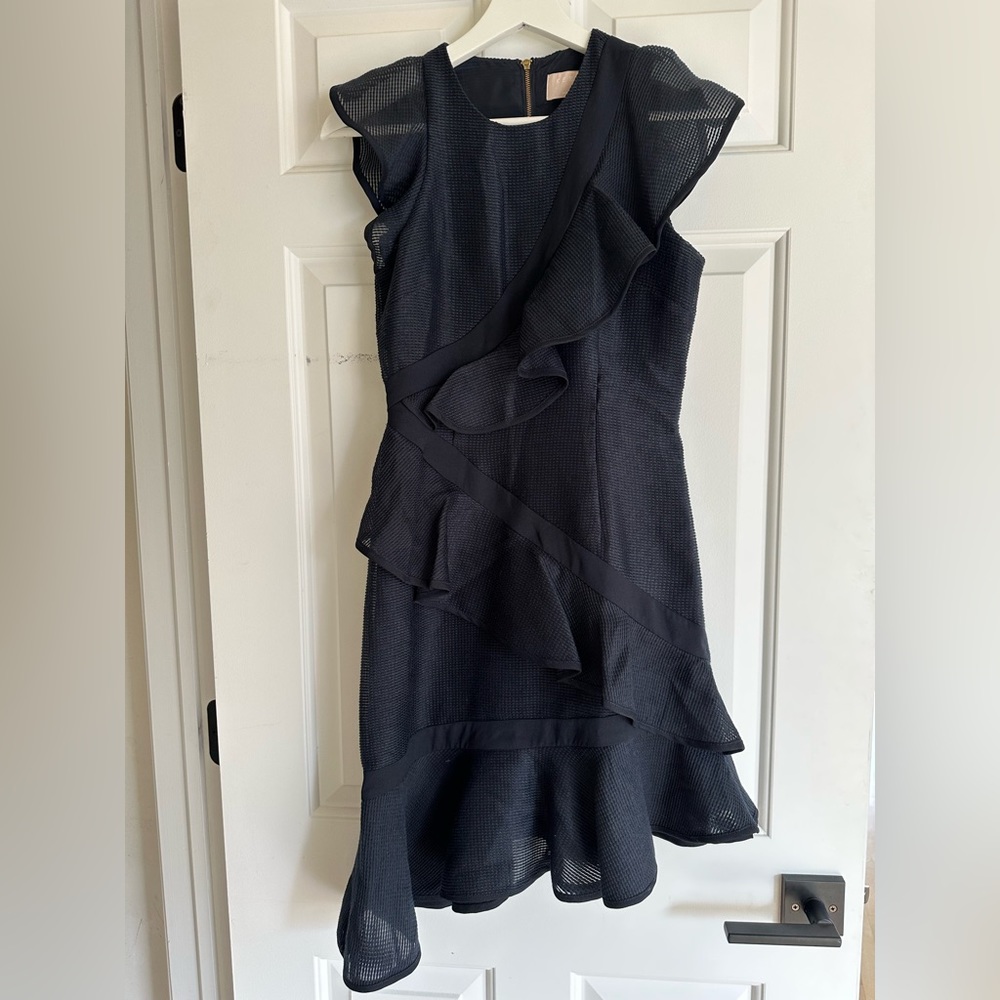 Keepsake Navy Blue Cocktail Dress